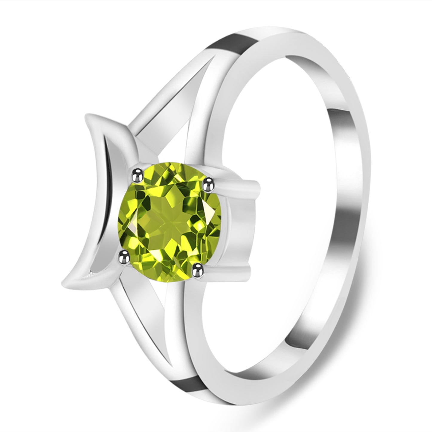 Sterling Silver Ring Peridot IGR-2151 Size 6