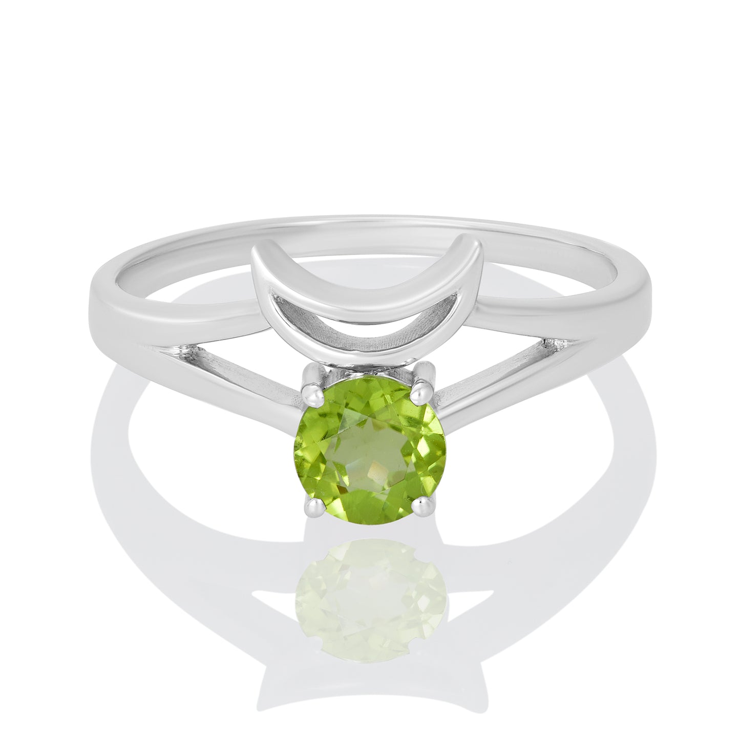 Sterling Silver Ring Peridot IGR-2151 Size 10