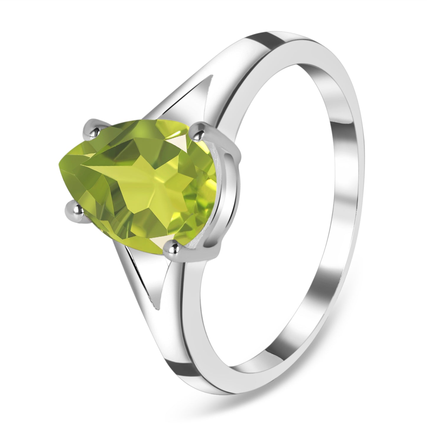 Sterling Silver Ring Peridot IGR-2122 Size 9