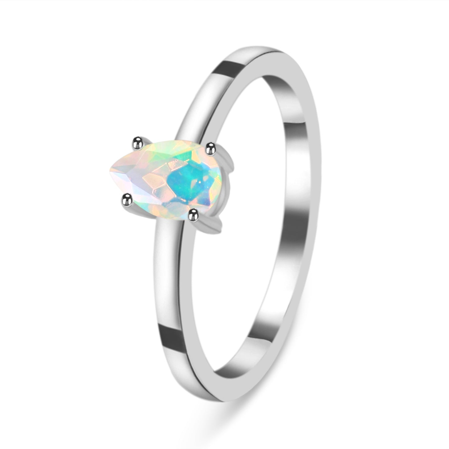 Sterling Silver Ring Opal IGR-2501 Size 7
