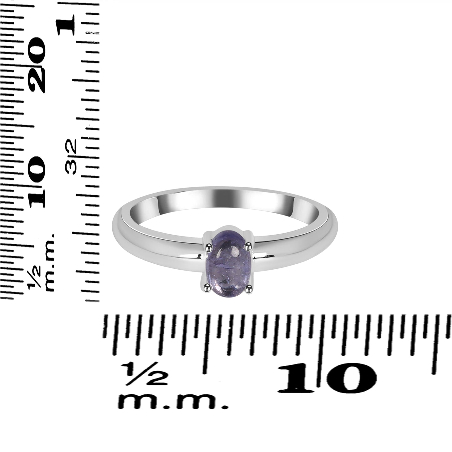 Sterling Silver Ring Tanzanite IGR-3029 Size 5