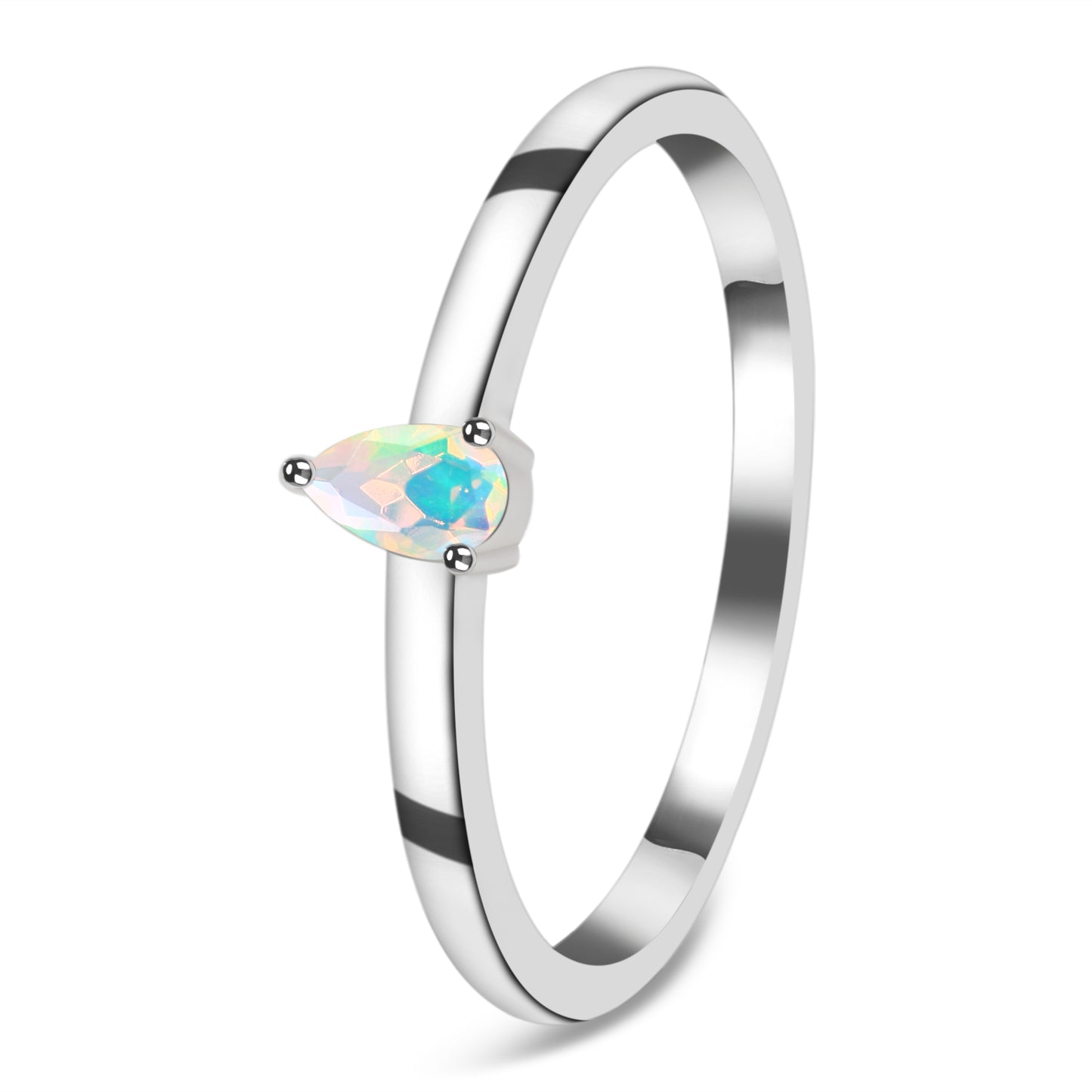 Sterling Silver Ring Opal IGR-2530 Size 6