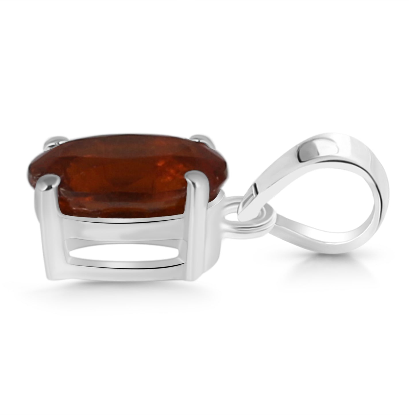 Sterling Silver Pendant Orange Kyanite IGP-551