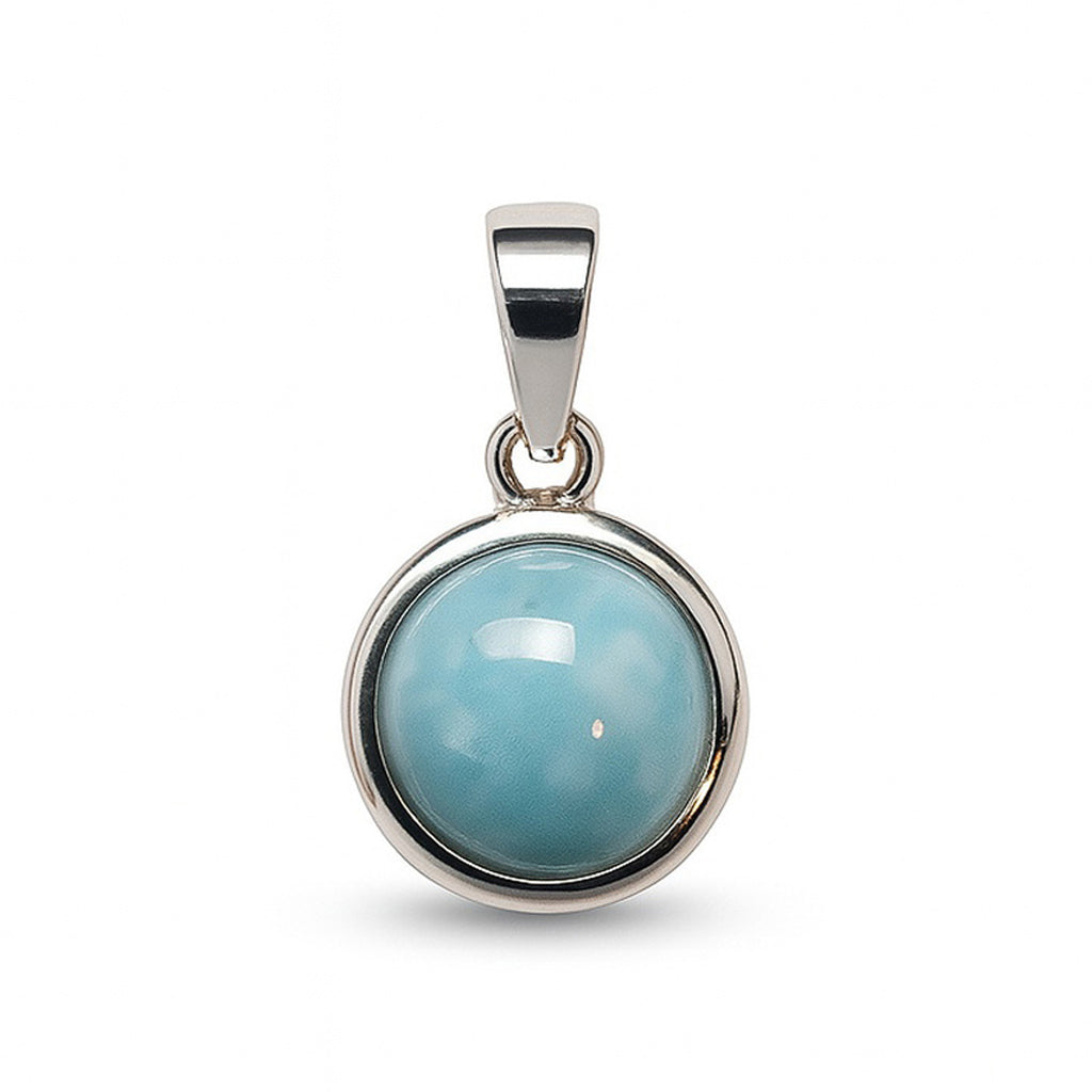 Sterling Silver Pendant Larimar IGP-950