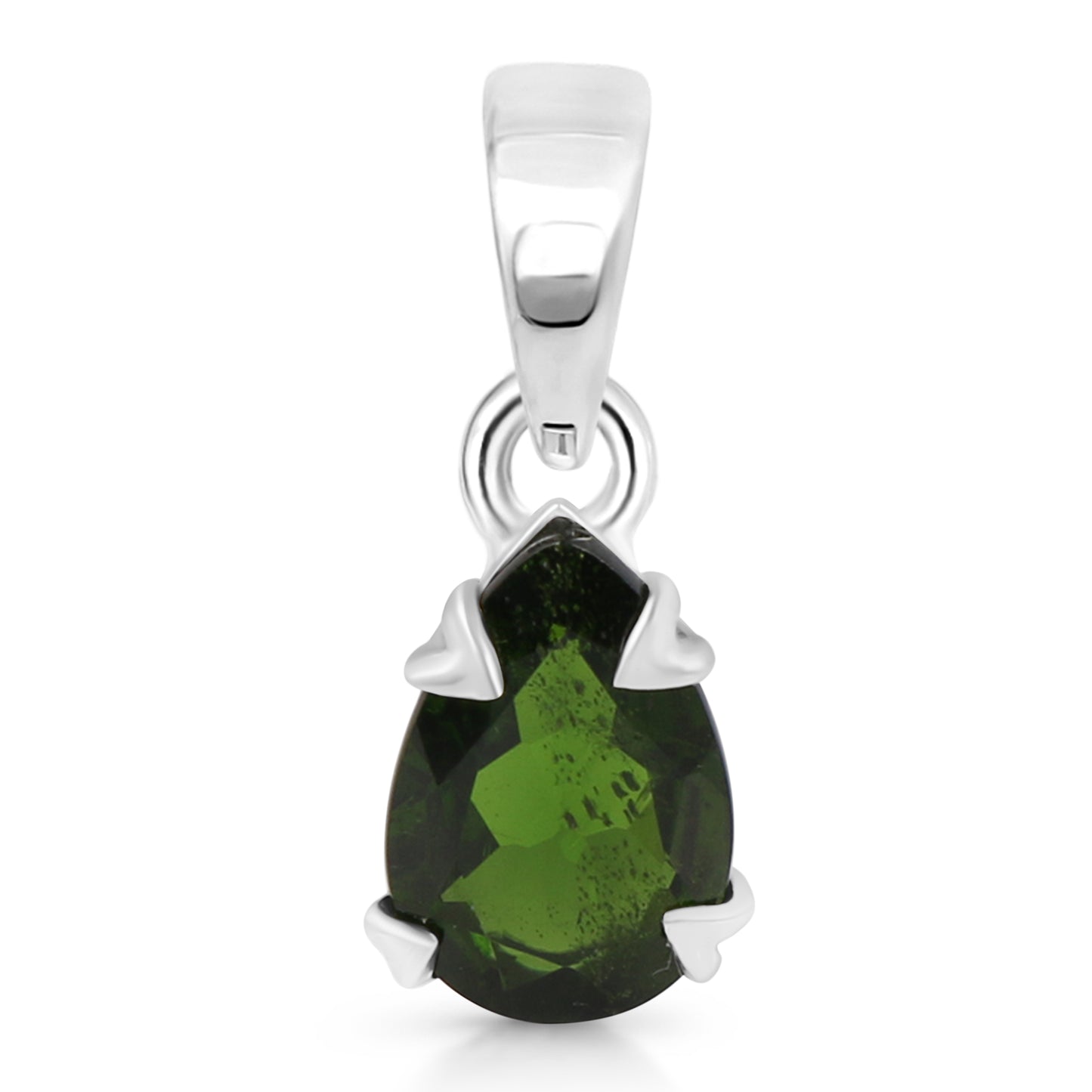 Sterling Silver Pendant Chrome Diopside IGP-751