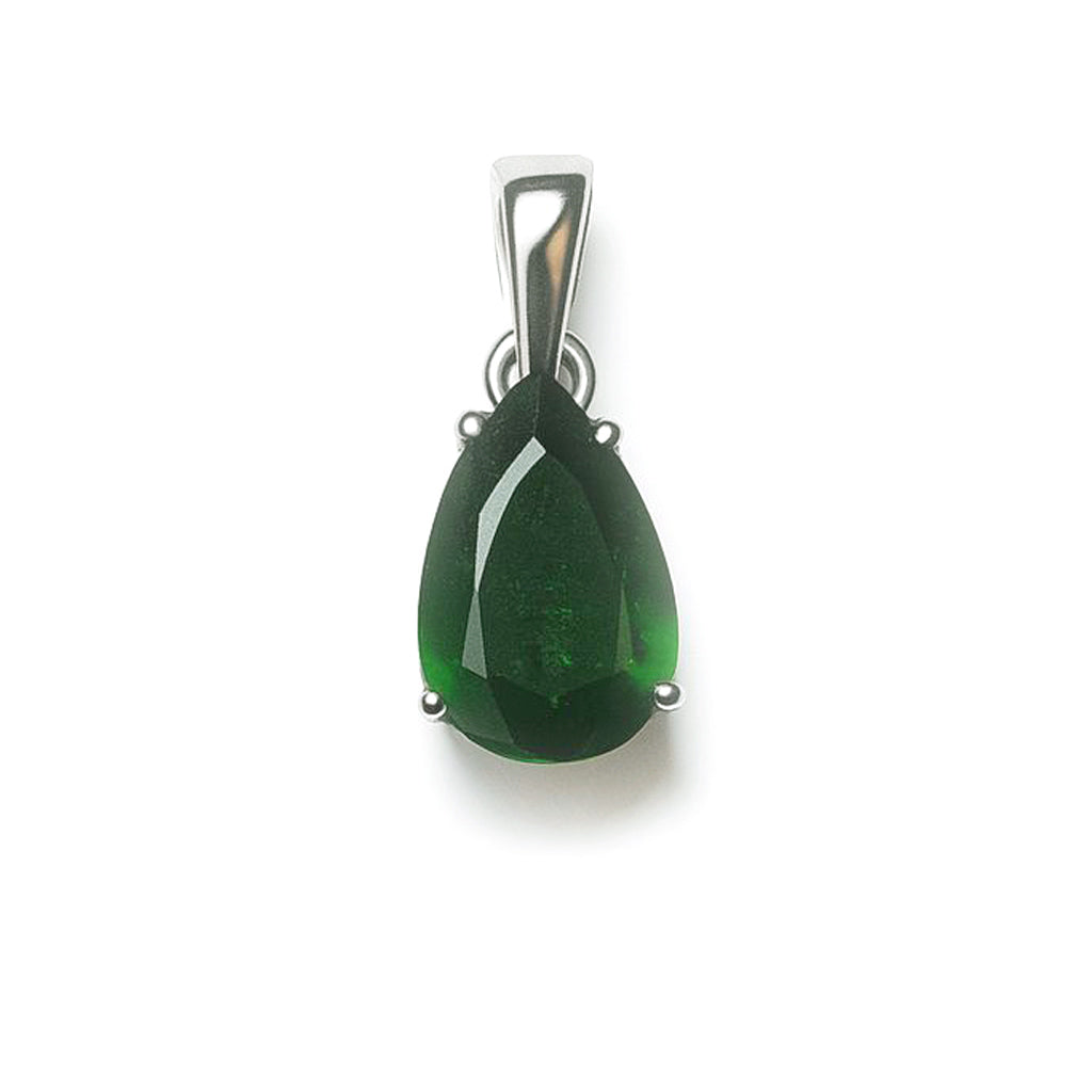 Sterling Silver Pendant Chrome Diopside IGP-484