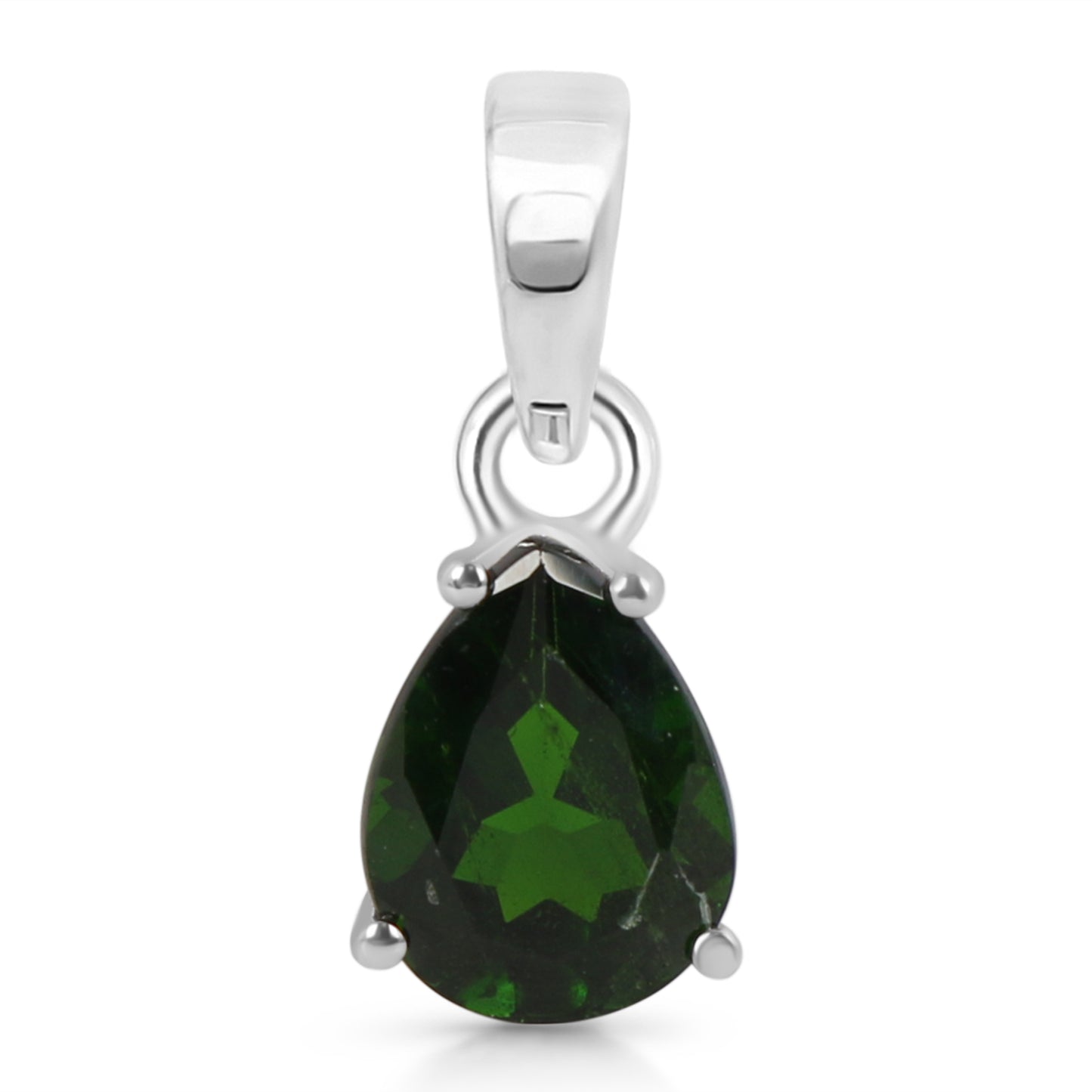 Sterling Silver Pendant Chrome Diopside IGP-918