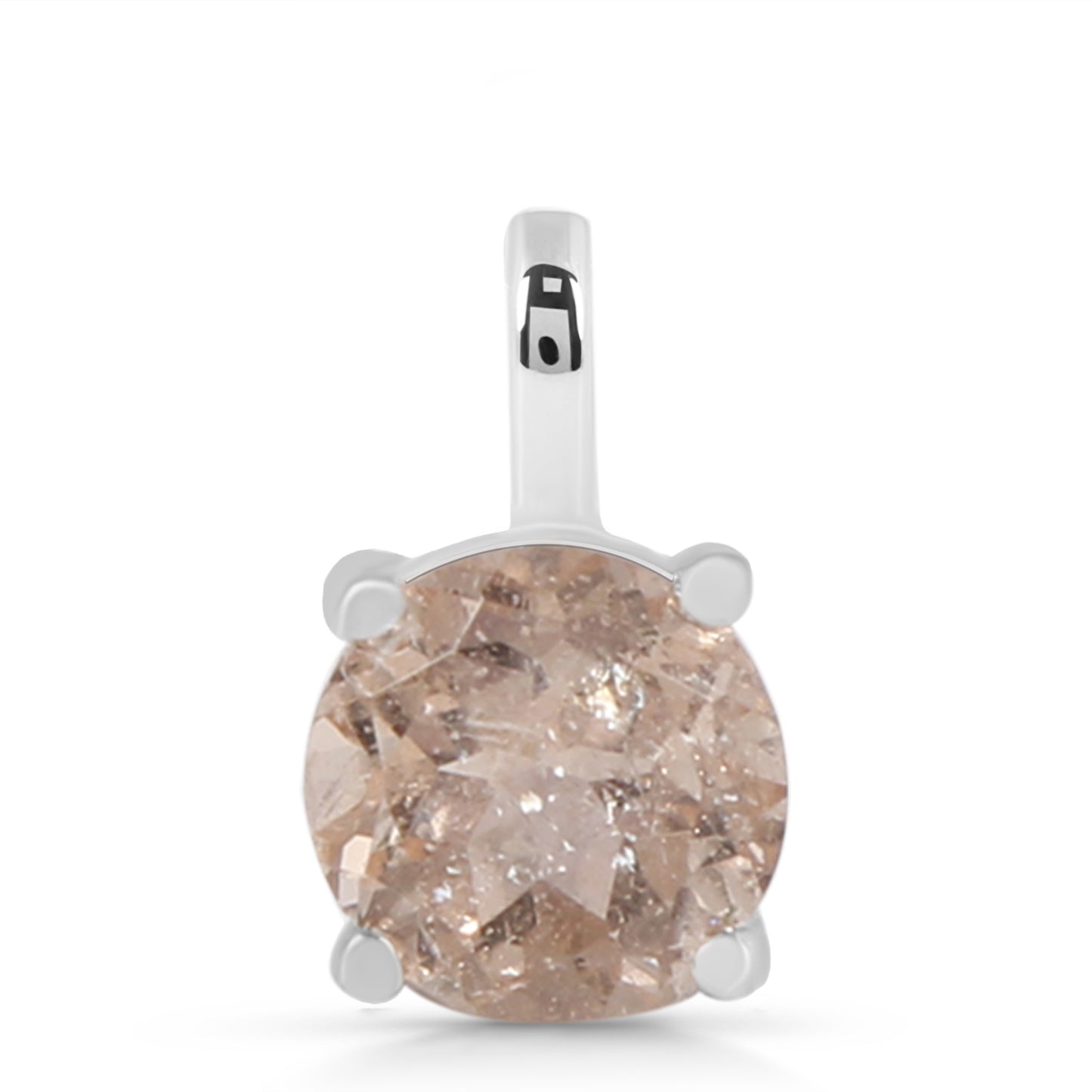 Sterling Silver Pendant Morganite IGP-543