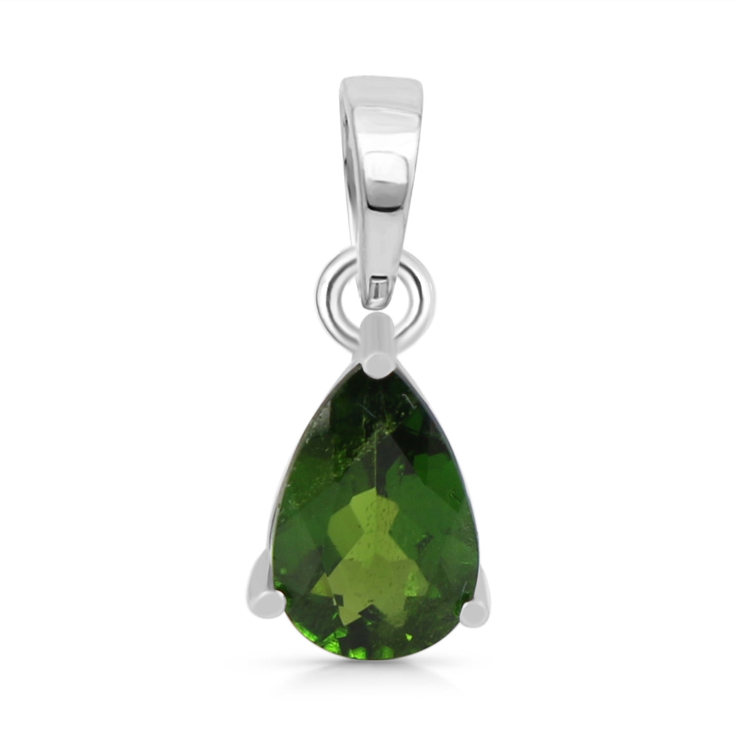 Sterling Silver Pendant Chrome Diopside IGP-917