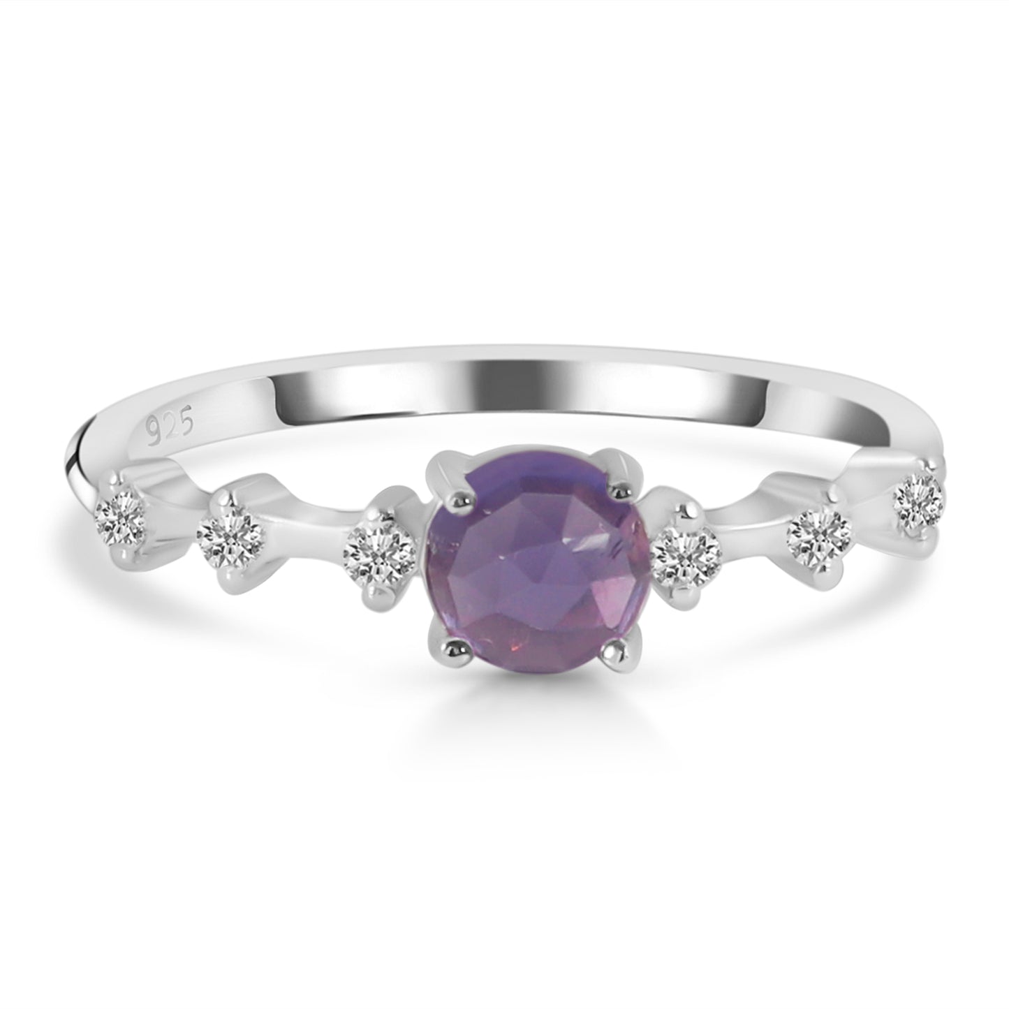 Sterling Silver Ring Amethyst IGR-2300 Size 5