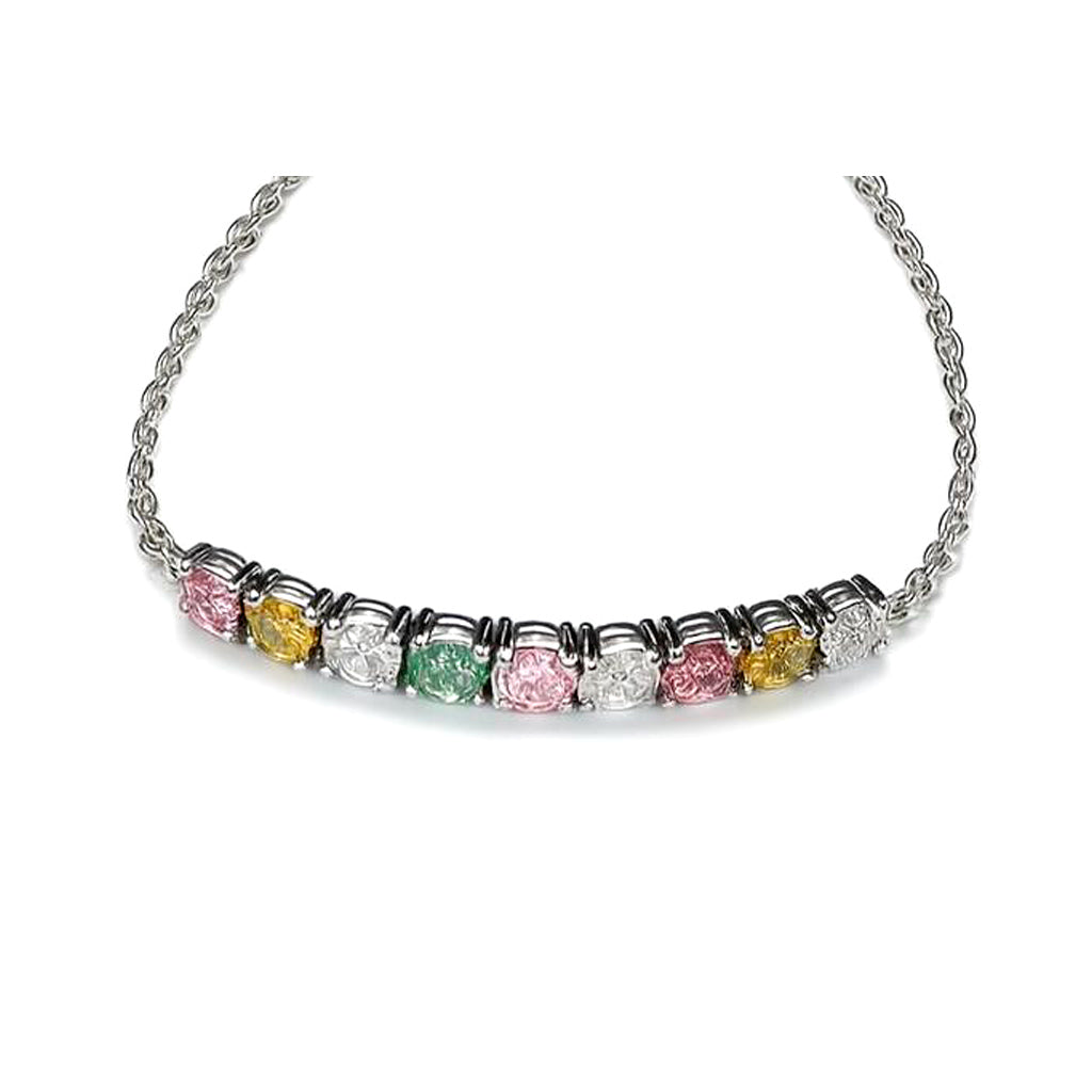 Sterling Silver Bracelet Tourmaline IGB-128