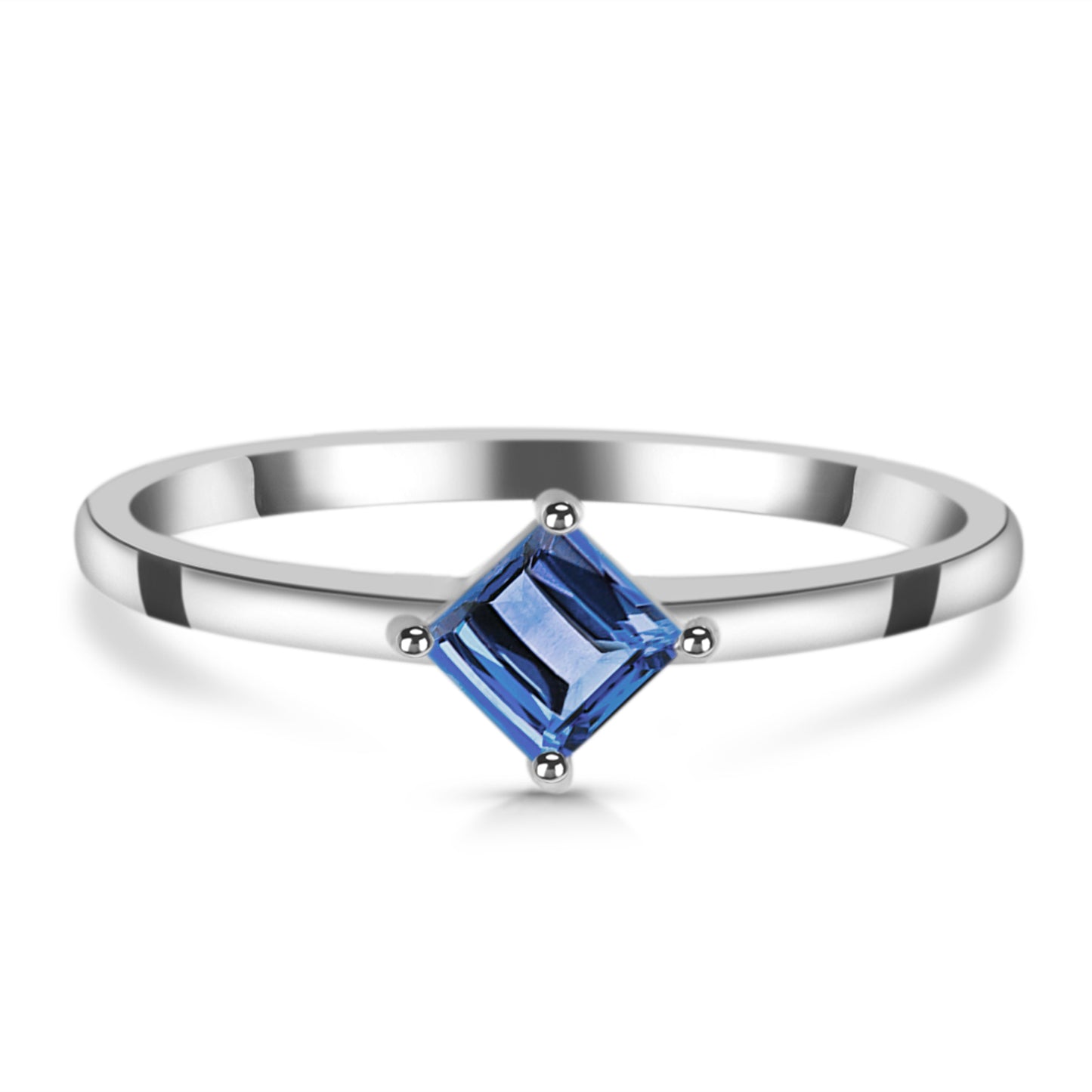 Sterling Silver Ring Iolite IGR-2464 Size 6