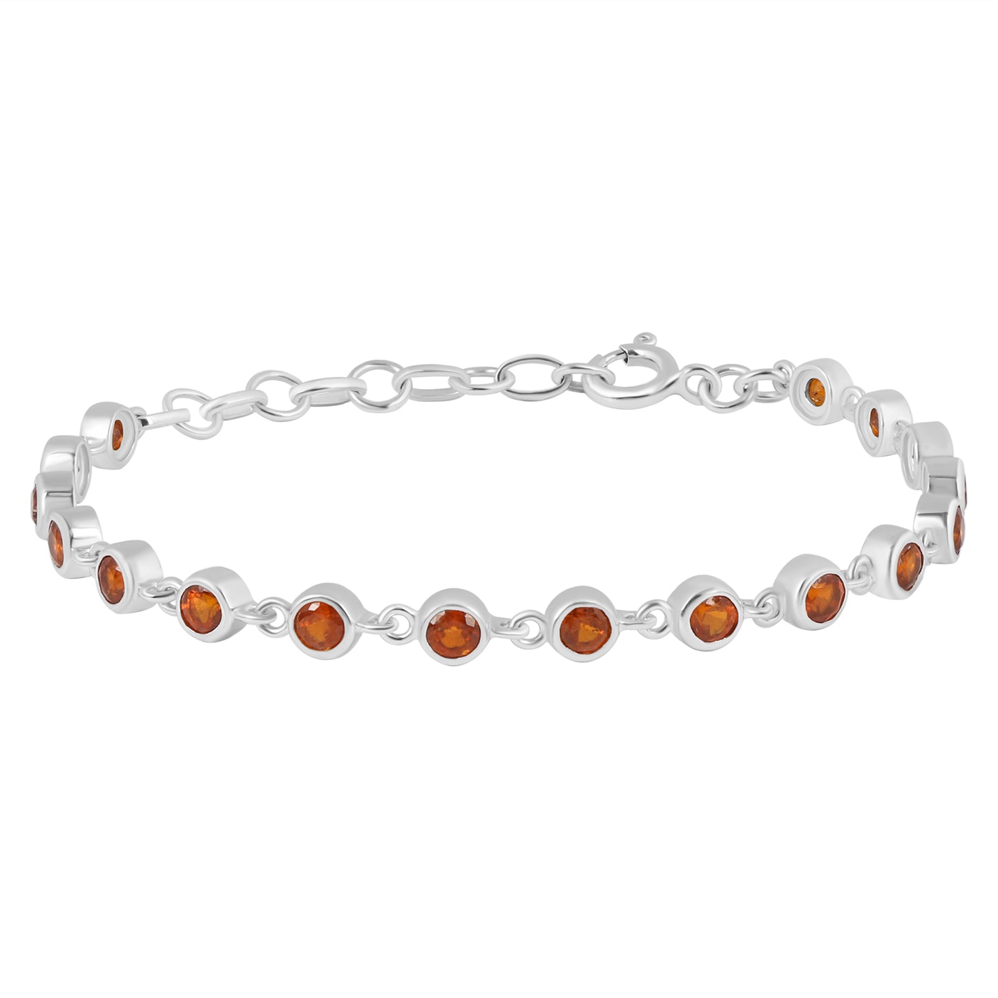 Sterling Silver Bracelet Tanzanite IGB-204