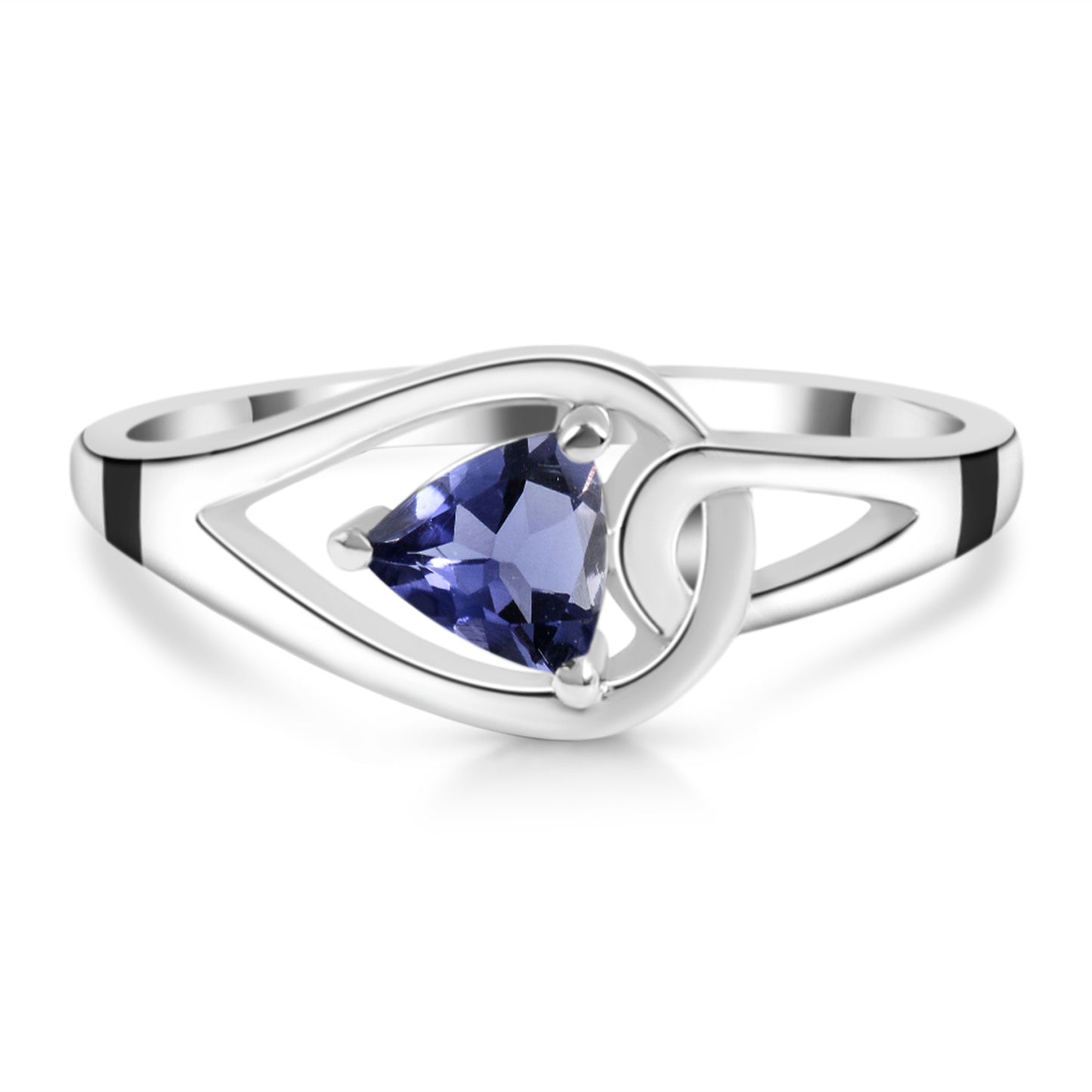 Sterling Silver Ring Iolite IGR-2676 Size 7