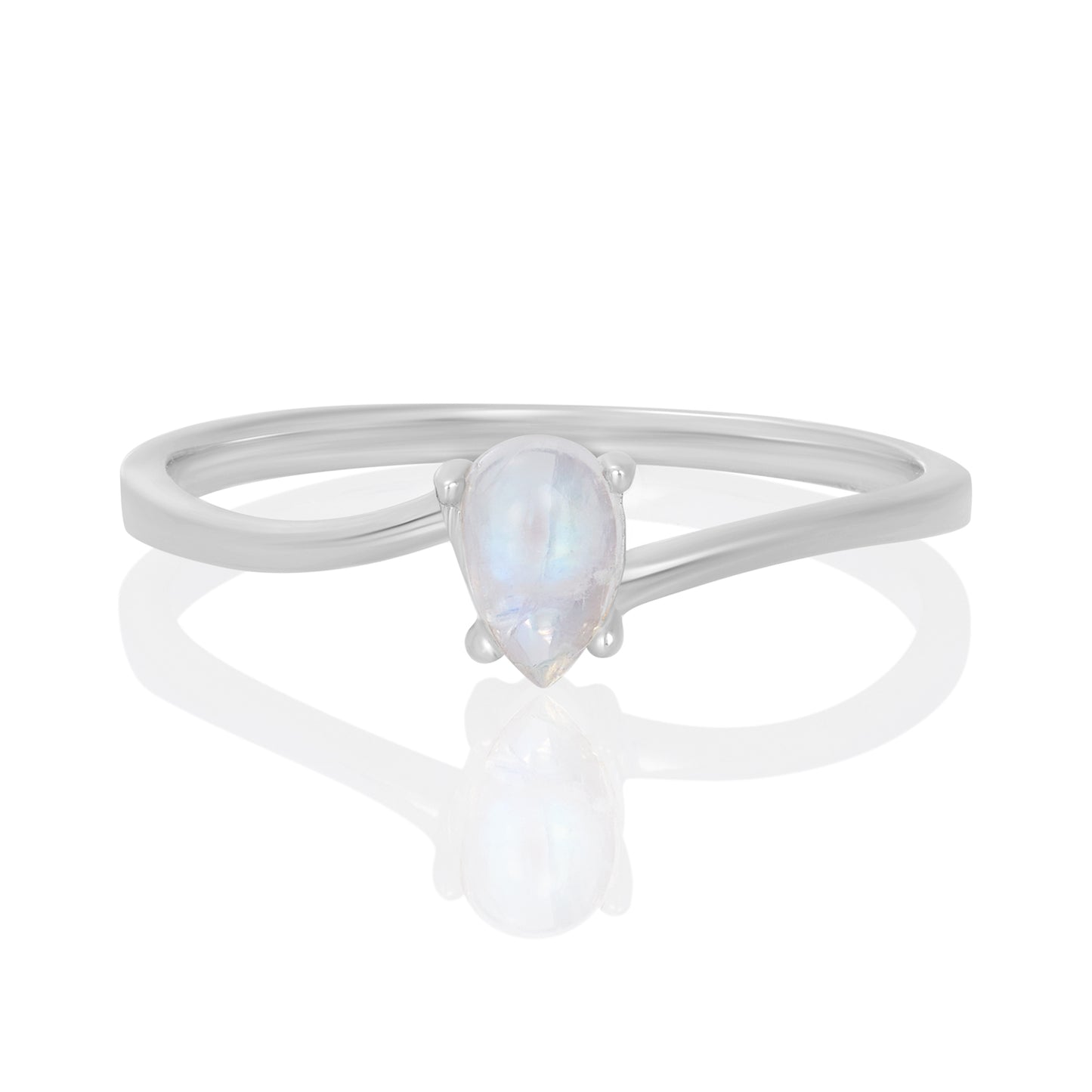 Sterling Silver Ring Moonstone  IGR-2810 Size 10