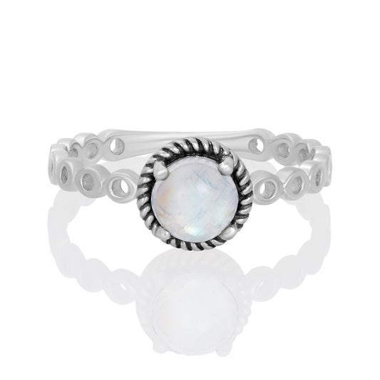 Sterling Silver Ring Moonstone  IGR-1389 Size 9