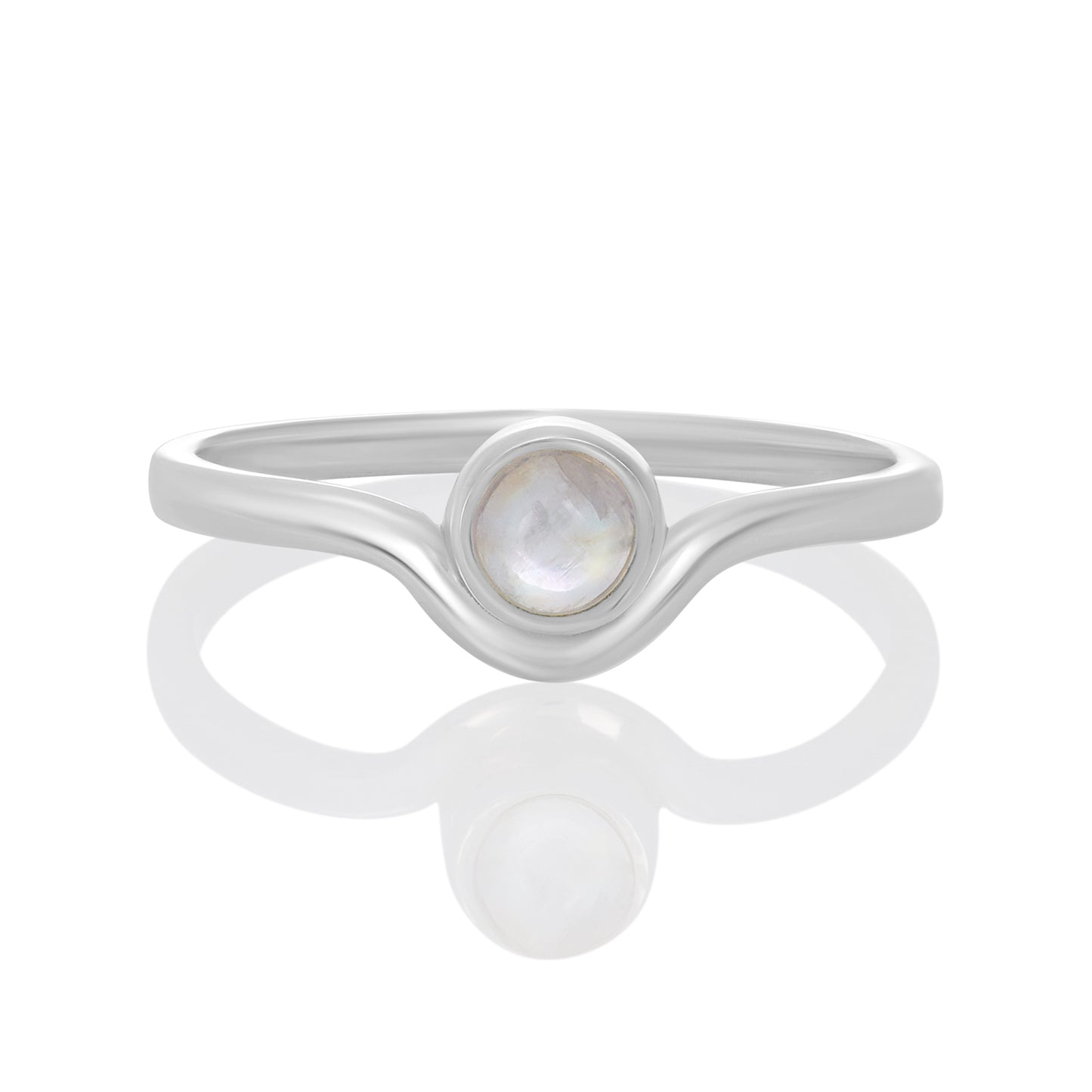 Sterling Silver Ring Moonstone  IGR-1326 Size 6
