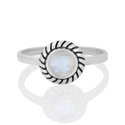 Sterling Silver Ring Moonstone  IGR-1312 Size 10