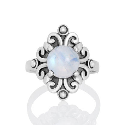 Sterling Silver Ring Moonstone  IGR-1073 Size 6