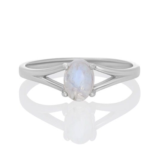 Sterling Silver Ring Moonstone  IGR-1907 Size 8