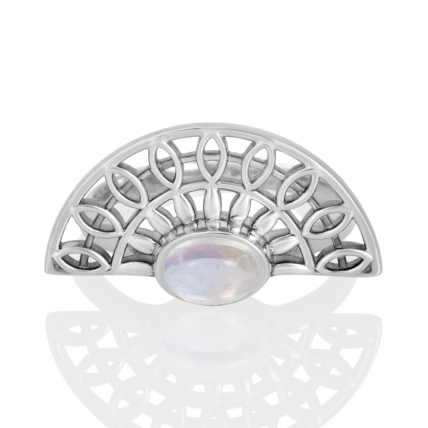 Sterling Silver Ring Moonstone  IGR-1034 Size 8