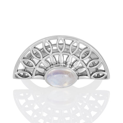 Sterling Silver Ring Moonstone  IGR-1034 Size 8