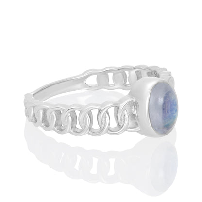Sterling Silver Ring Moonstone  IGR-1574 Size 10