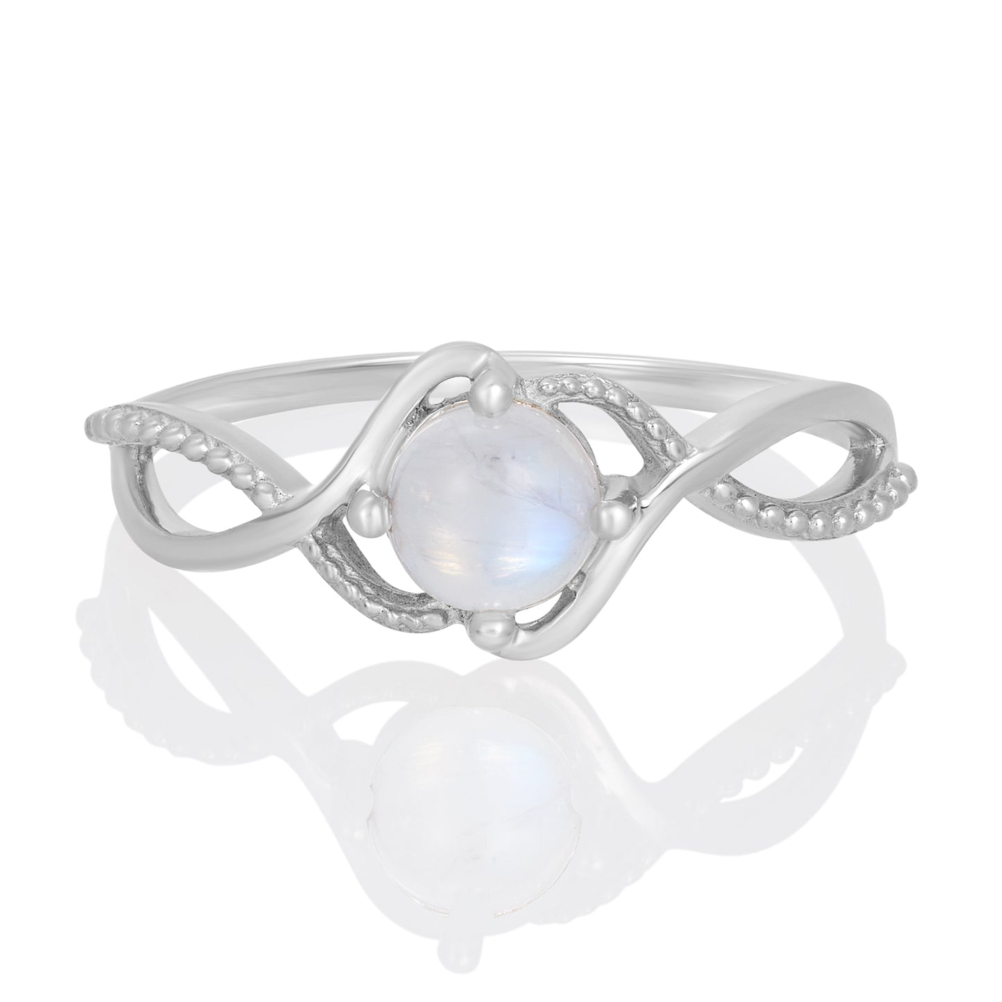 Sterling Silver Ring Moonstone  IGR-1427 Size 6