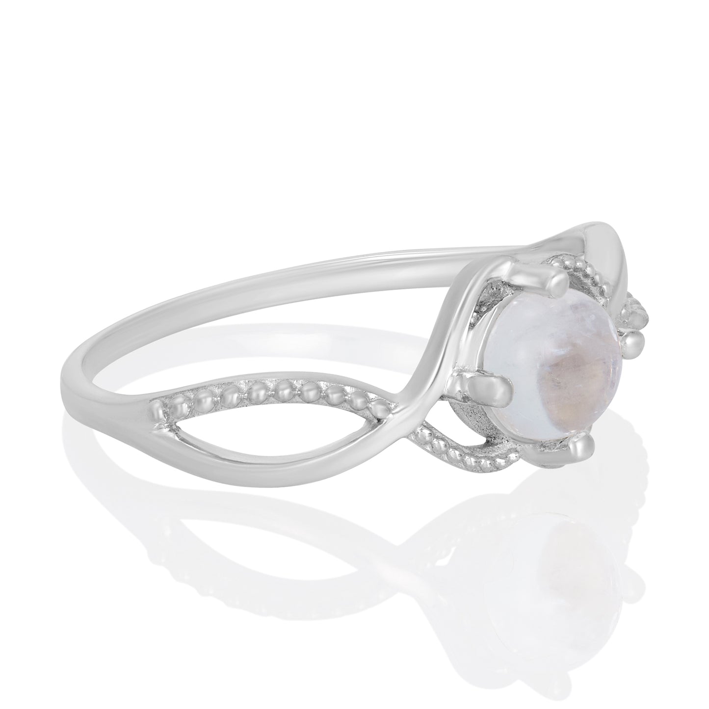 Sterling Silver Ring Moonstone  IGR-1427 Size 10
