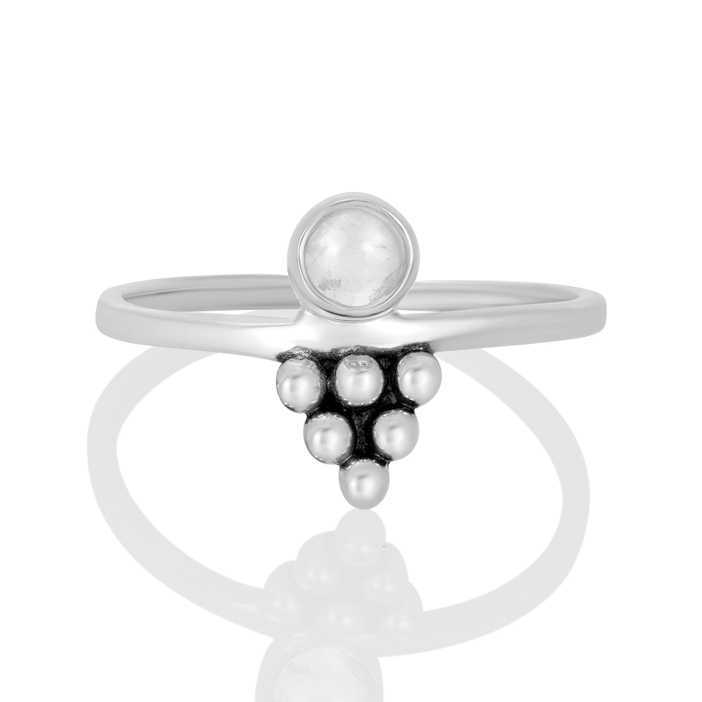 Sterling Silver Ring Moonstone  IGR-1332 Size 5
