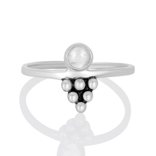 Sterling Silver Ring Moonstone  IGR-1332 Size 5