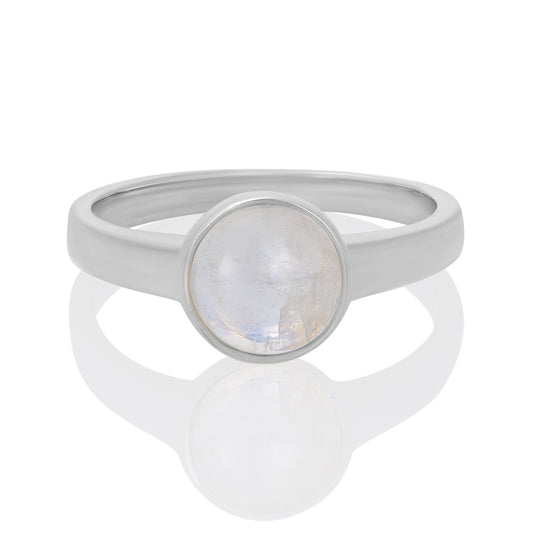 Sterling Silver Ring Moonstone  IGR-1821 Size 6