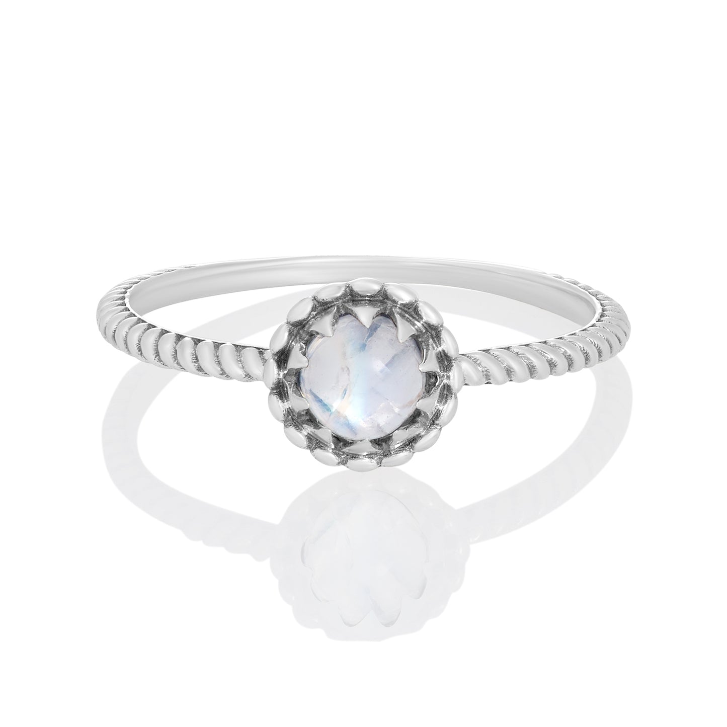 Sterling Silver Ring Moonstone  IGR-1379 Size 5