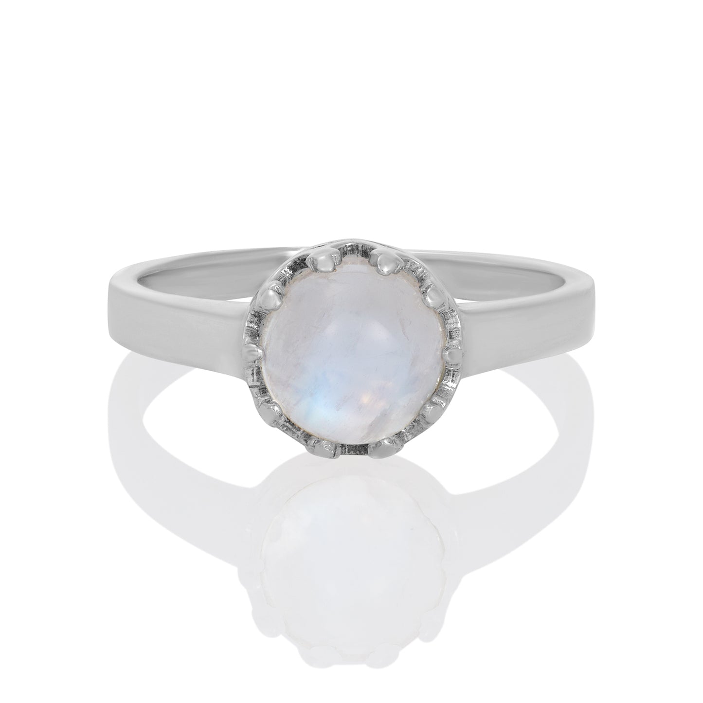 Sterling Silver Ring Moonstone  IGR-1915 Size 7