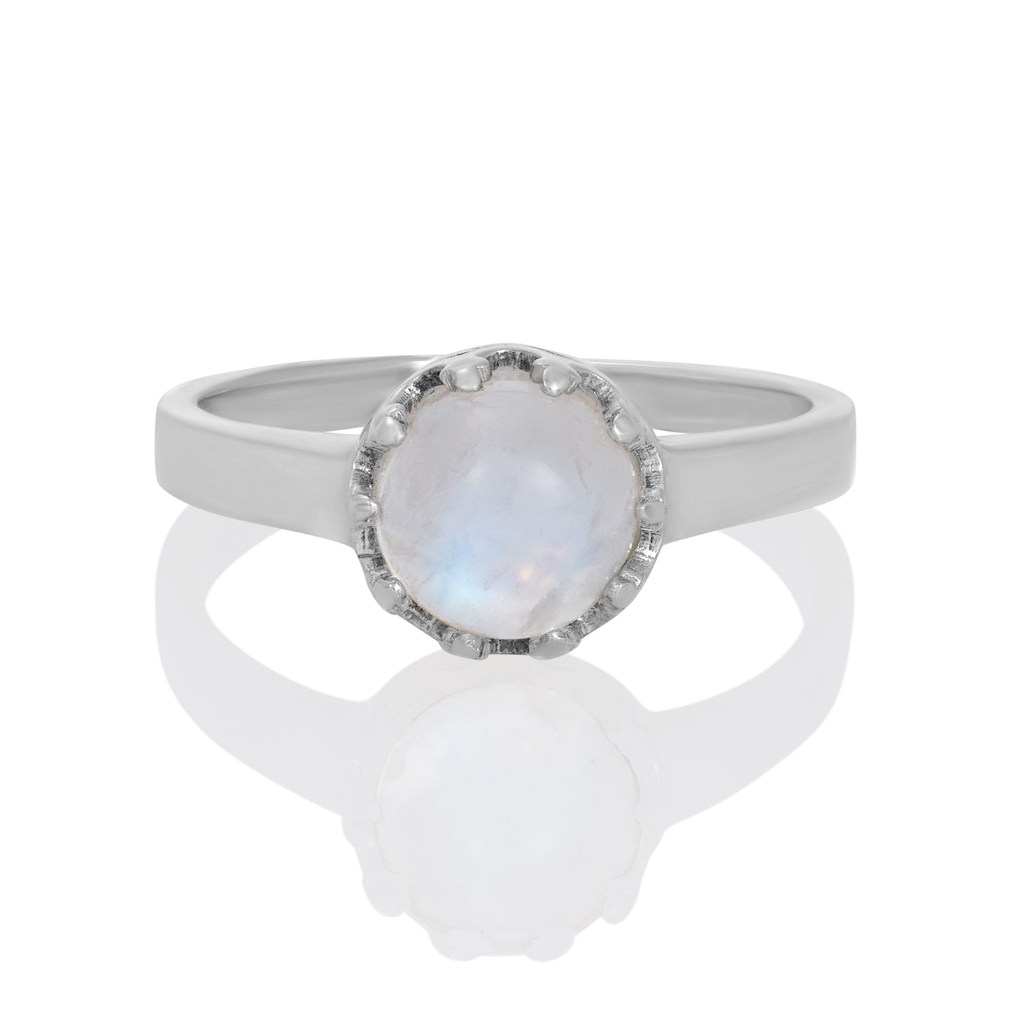 Sterling Silver Ring Moonstone  IGR-1915 Size 10