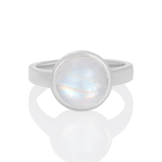 Sterling Silver Ring Moonstone  IGR-1885 Size 6