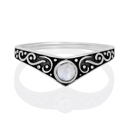 Sterling Silver Ring Moonstone  IGR-1314 Size 6
