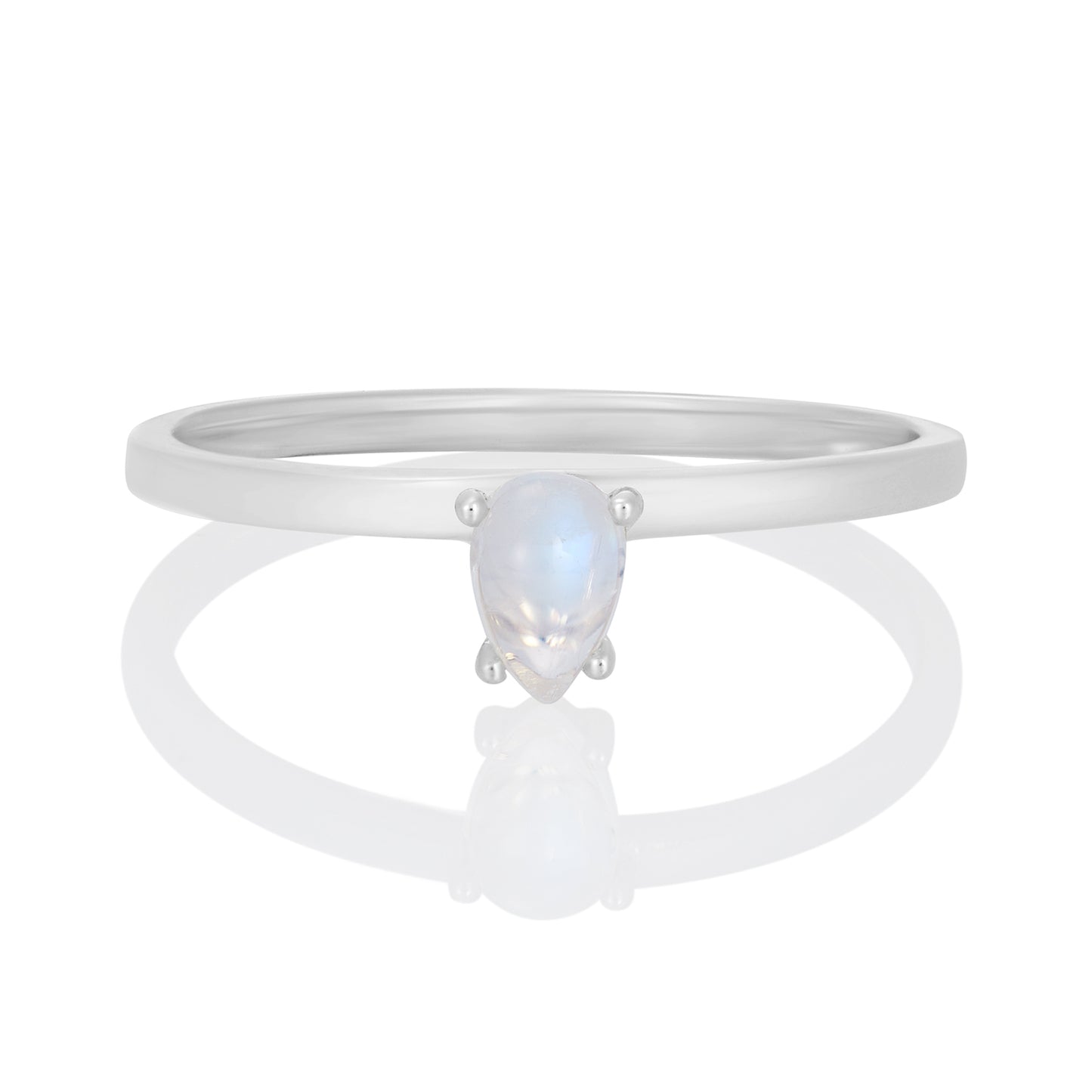 Sterling Silver Ring Moonstone  IGR-2811 Size 10