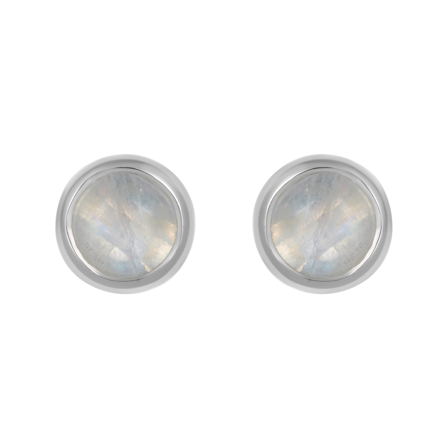 Sterling Silver Earrings Moonstone (3pr card)   IGE-993