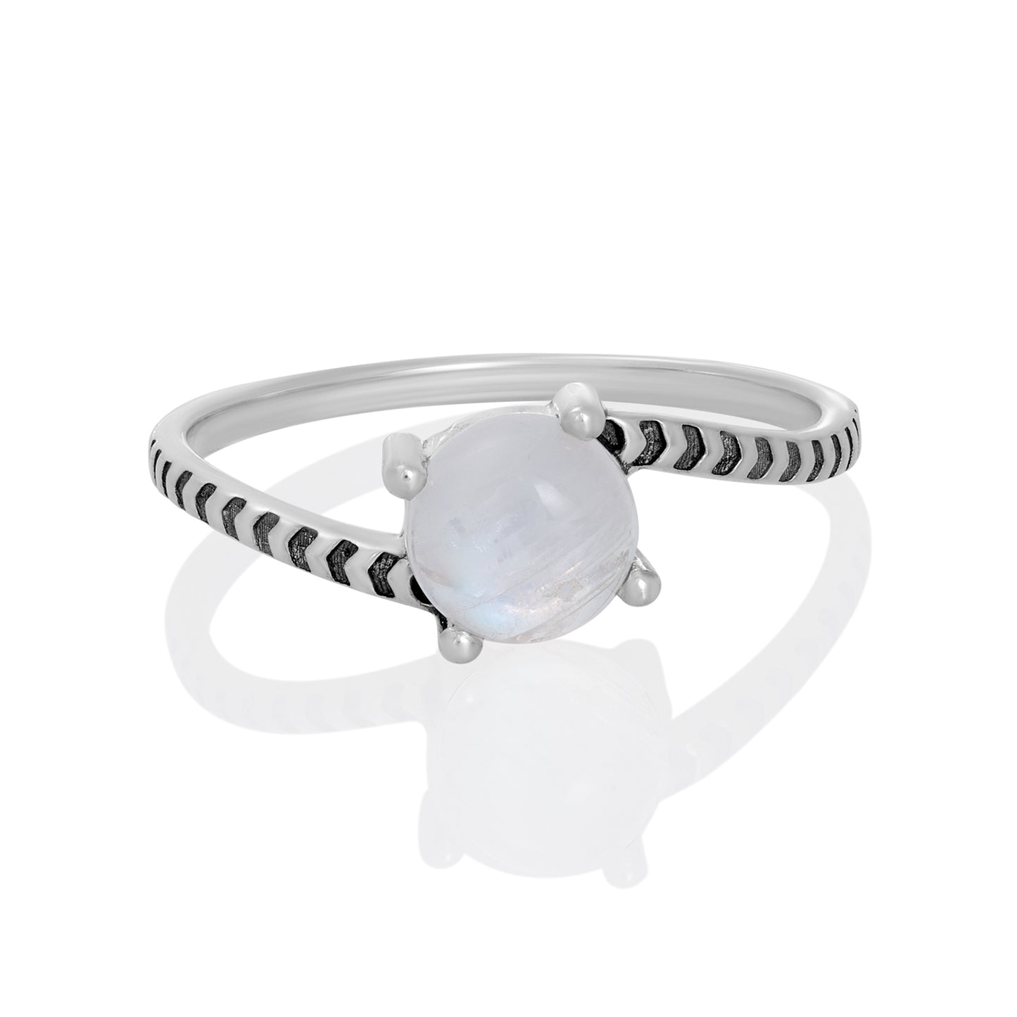 Sterling Silver Ring Moonstone  IGR-1418 Size 9