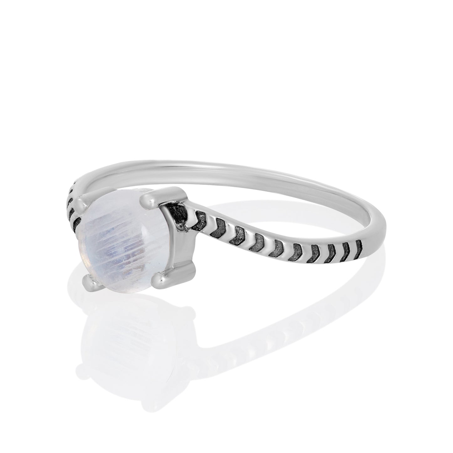 Sterling Silver Ring Moonstone  IGR-1418 Size 8