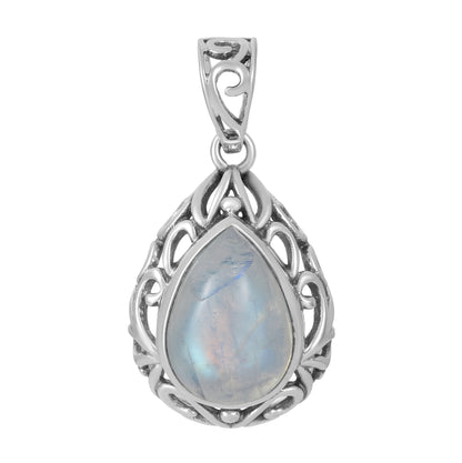 Sterling Silver Pendant Moonstone  IGP-49