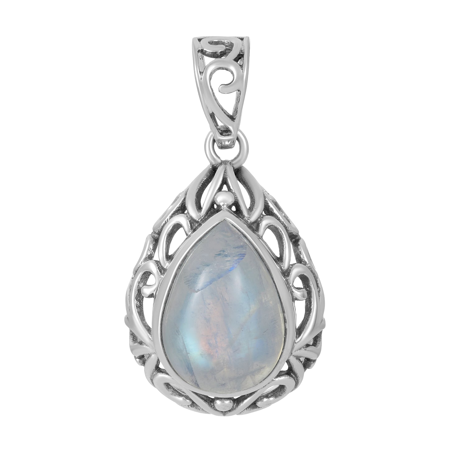 Sterling Silver Pendant Moonstone  IGP-49