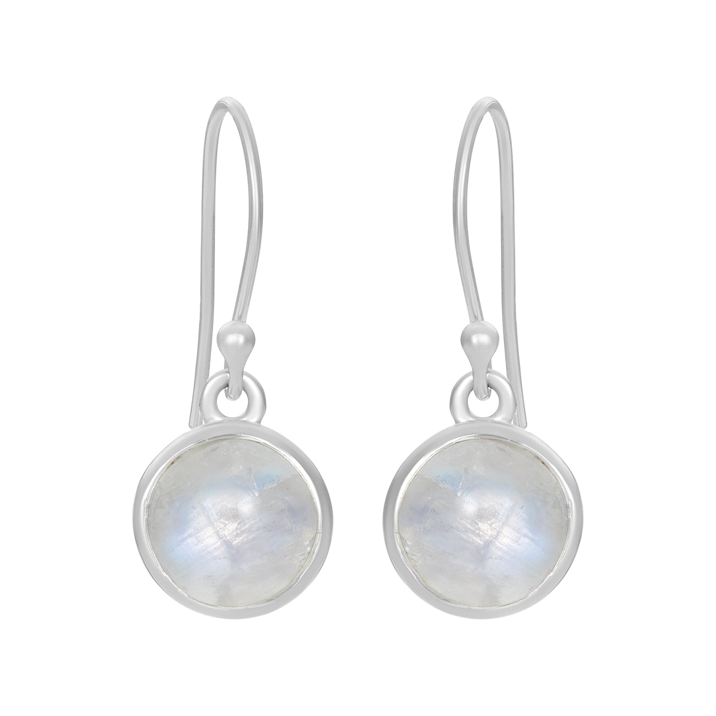 Sterling Silver Earrings Moonstone  IGE-1133