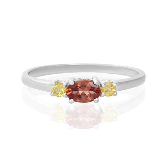 Sterling Silver Ring Tourmaline  IGR-2473 Size 9