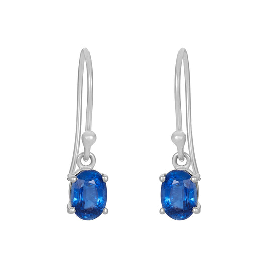 Sterling Silver Earrings Kyanite  IGE-670