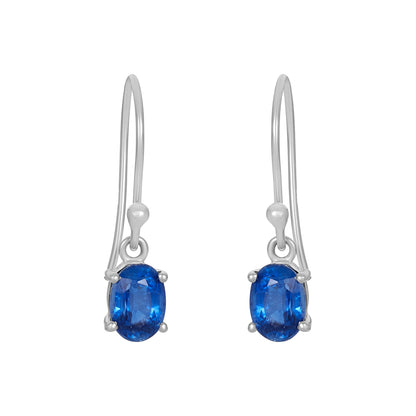 Sterling Silver Earrings Kyanite  IGE-670
