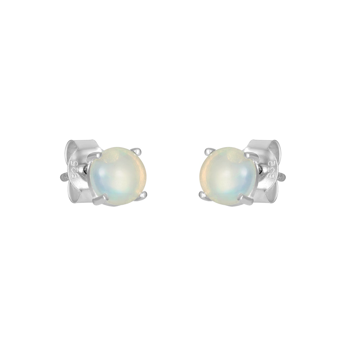 Sterling Silver Earrings Opal   IGE-700