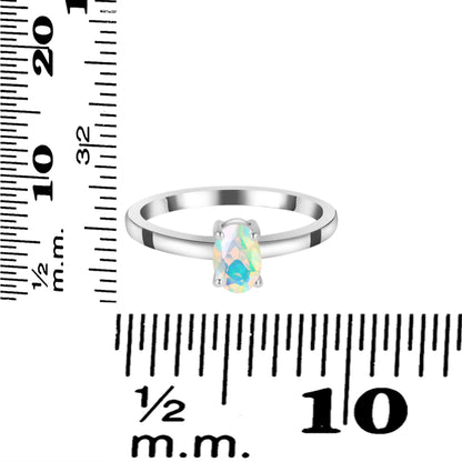 Sterling Silver Ring Opal  IGR-2515 Size 8