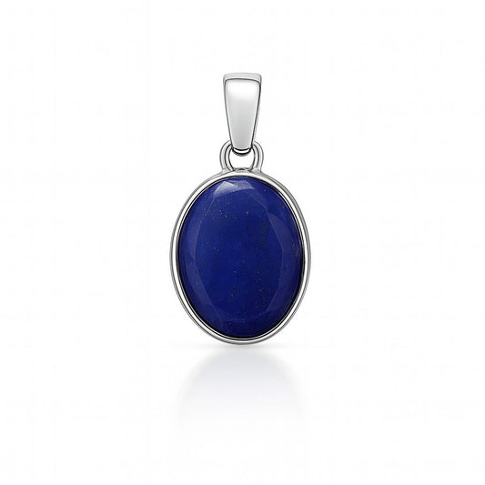 Sterling Silver Pendant Lapis